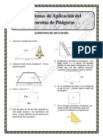 Problemas de aplicación del teorema de Pitágoras (2).pdf
