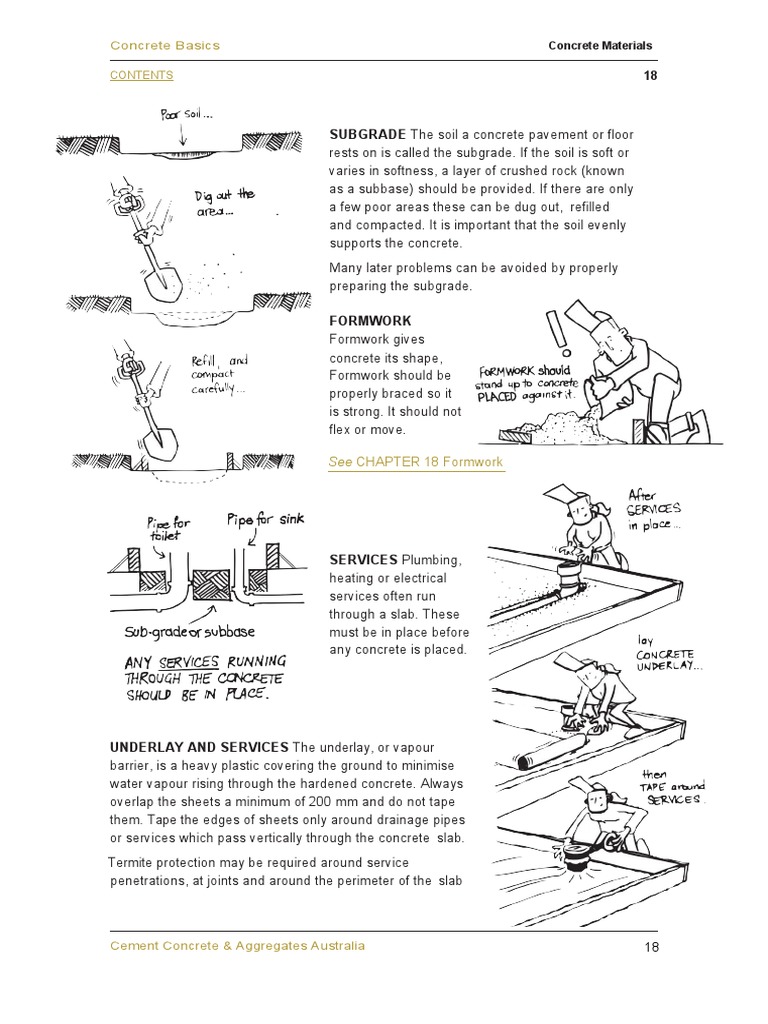 Concrete Basics Guide Mi PARTE TRADUCIDO | PDF | Hormigón ...