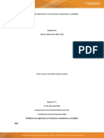 Problemas de Aplicación en Funciones Económicas y Contables