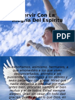 TEMA 5 Servir en La Alegria Del Espiritu