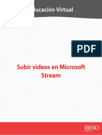 Subir Videos en Microsoft Stream
