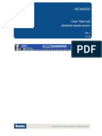 Newtec mdm6000 User Manual PDF