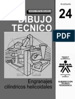 Dibujo Tecnico Engranajes Cilíndricos Helicoidales PDF