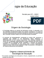 Sociologia da Educação: origens, desenvolvimento e importância para docentes