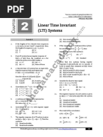 Linear Time Invariant (LTI) Systems: Level-1