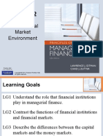 The Financial Market Environment