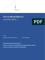 TUGAS PRAKTIKUM 2 ANALITIKA BISNIS