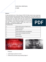 Resume Diskusi Stainless Still Crown (SSC) Nama: Sofia Vionita Jeneth NIM: 40618068 Instruktur: Drg. Ilvana Skenario
