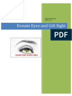 Donate Eyes and Gift Sight: Harshal Dharankar PGP/13/202