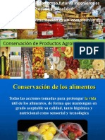 exponer inenieria agroindustrial (conservación de alimentos)