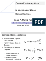 Campos Eléctricos Estáticos: Teoría y Leyes Fundamentales