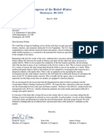 Congressional Letter To Ag Sec Perdue, 5/1/2020