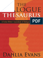 The Dialogue Thesaurus - A Ficti - Dahlia Evans