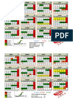 Calendario 4 Equipos Mina