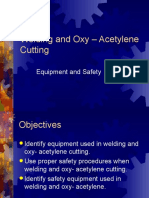 Welding and Oxy - Acetylene Cutting