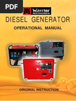 Warrior Diesel Generator Manual 2017