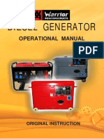 Warrior Diesel Generator Manual 2017