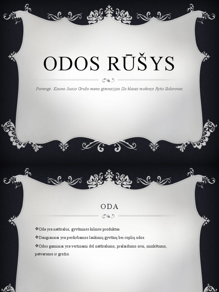 Odos Rusys | PDF