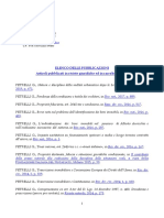 ELENCO PUBBLICAZIONI - Articoli Pubblicati Su Riviste Giuridiche PDF
