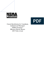 NEMA Premium Efficiency Electric Motor (600V or less)