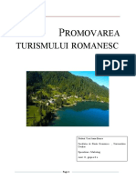 Promovarea Turismului Romanesc