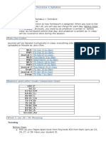 Course Overview and Syllabus for Meaning and Positive Emotions