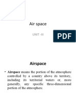 Air Space: Unit - Iii