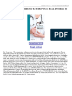 Clinical Examination Skills For The MRCP Paces Exam Download by Deepa Iyer PDF