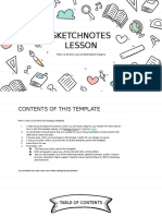 Sketchnotes Lesson by Slidesgo