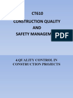 Quality Control and Safety Management in Metal Construction Projects