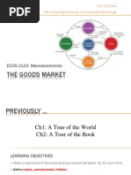 The Goods Market: ECON 2123: Macroeconomics