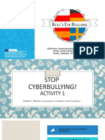 Stop Cyberbulling Activities