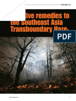 Effective Remedies To The Southeast Asia Transboundary Haze