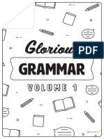 Glorious Grammar Volume 1 Worksheet Book Workbook PDF - 3008942 PDF