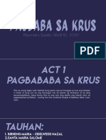 Pagbababa Sa Krus Storyboard PDF