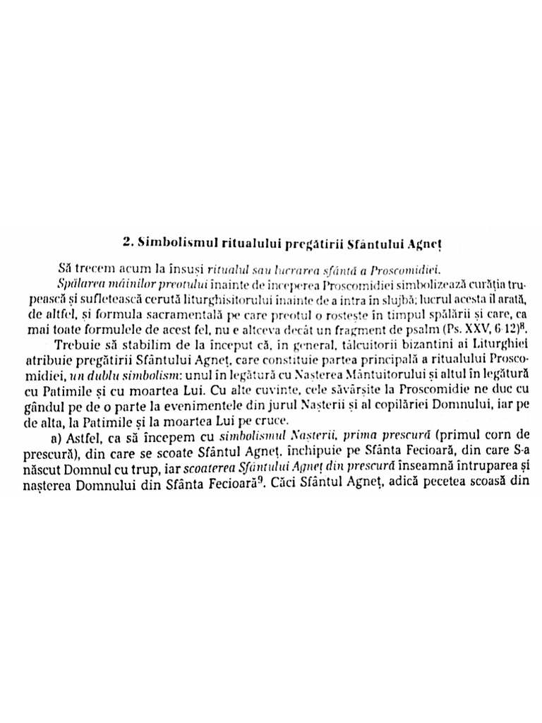 Explicarea Proscomidiei | PDF
