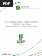 Regimento Didático Do IFPB