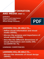 Visual Information and Media: (PART 1)