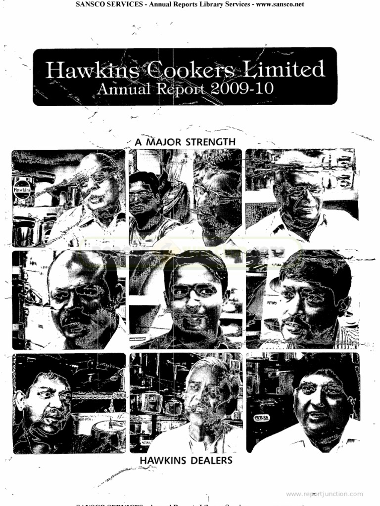 Hawkins Cooker LTD 2010 PDF Board Of Directors Employee Benefits