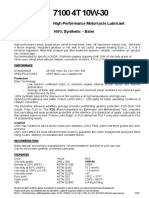 7100 4T 10W-30 (GB) PDF