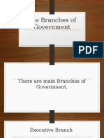 The Branches of Government