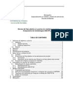 Efectos Del Flujo Plástico en Puentes de Voladizos Sucesivos