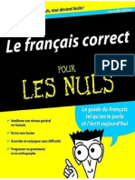 Le Français Correct, 2e Pour Les Nuls PDF