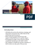 10 Field Operations