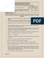 Gestión de formación profesional integral: Entregables del sistema de gestión de seguridad y salud en el trabajo