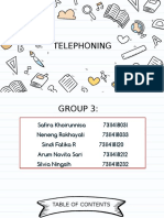 Bahasa Inggris Bisnis Lanjutan - Telephoning