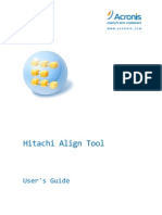 Hitachi Align Tool User Guide