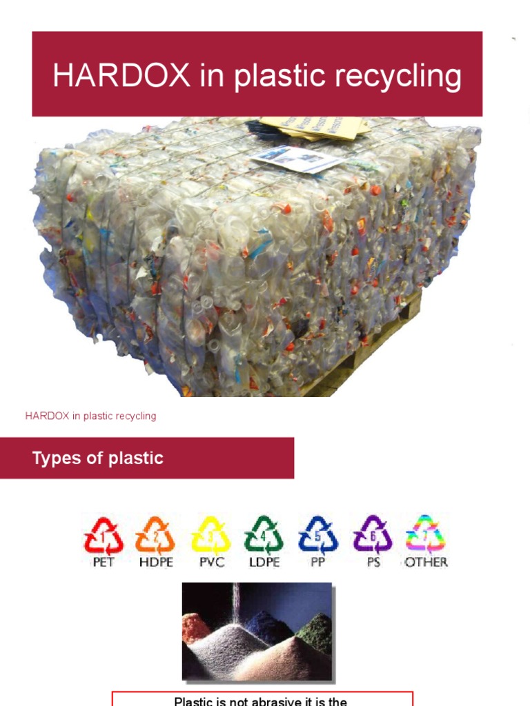 Focus Area Plastic Recycling 2009 | PDF | Plastic | Wear