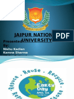 Jaipur National University: Presented by