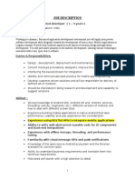 Job Description: Position: Andriod Developer (1 - 3 Years) Location: Position Summary